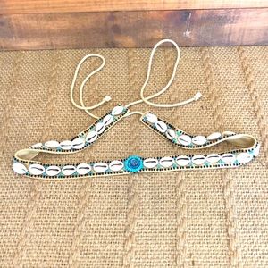 Boho Tribal Beaded Belt OSFM